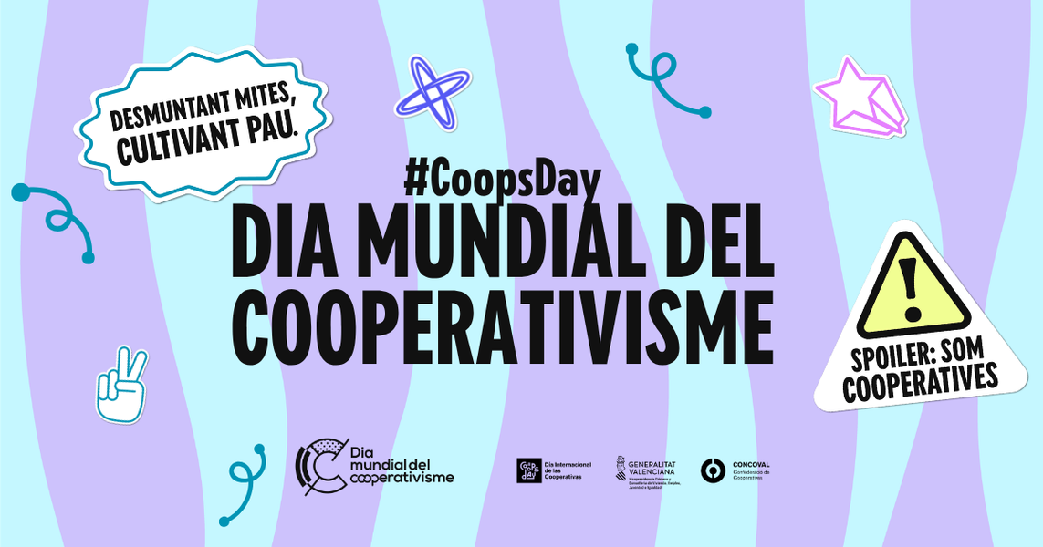CONCOVAL conmemora el Día Mundial del Cooperativismo reivindicando el orgullo cooperativo y su aportación para un mundo en paz